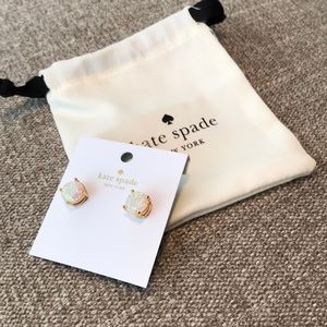 Kate Spade glitter stud earrings